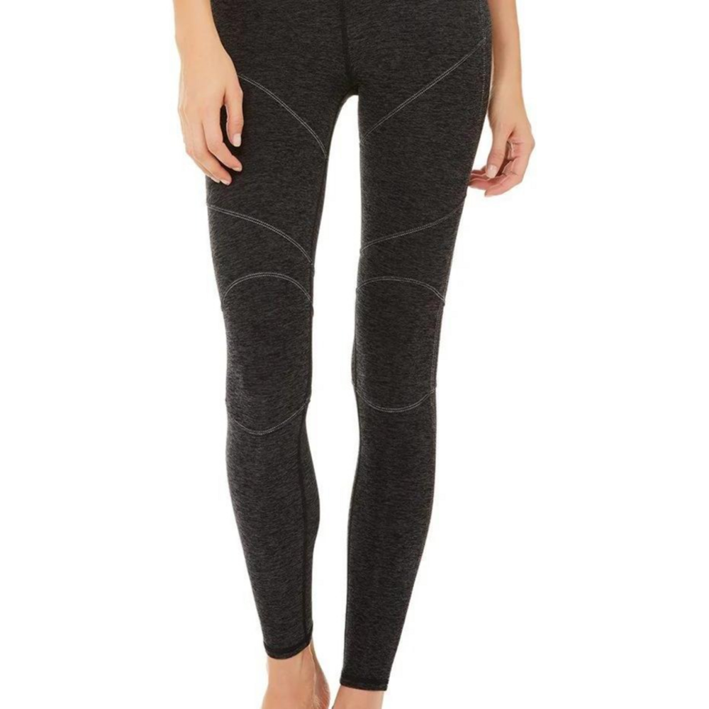 Alo Yoga High-Waist Alosoft Revel Legging - Dark Heather Grey in Gray